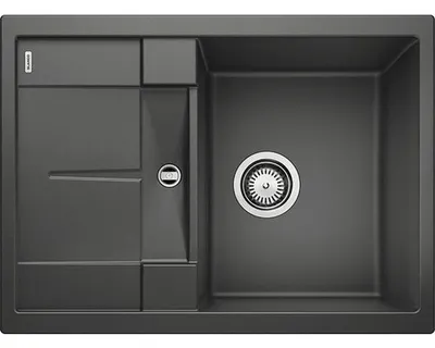 Produktbild von BLANCO METRA 45 S Compact, Schrankwaschbecken, Silgranit, Anthrazit, Doppelseitig, 45 cm, Deutschland