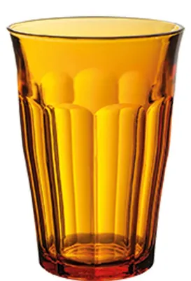 Produktbild von Picardie Amber Tumbler 36cl - 6 Stück