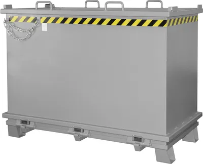 Produktbild von Bauer Klappbodenbehälter SB 2000, lackiert, Mausgrau