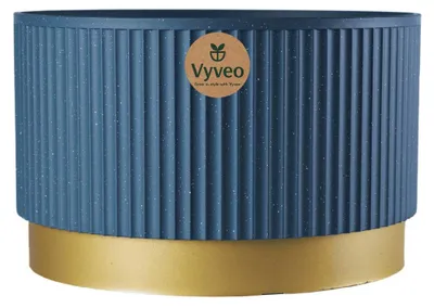 Productafbeelding van Vyveo - Bloempot Aro - Blauw - 35x22