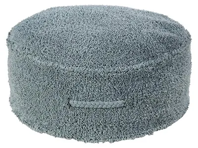 Produktbild von Lorena Canals Hocker Chill – Vintage Blue – 50×50×20 cm