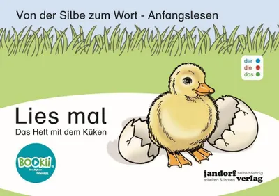 Produktbild von Lies mal - Das Heft mit dem Küken (DaZ): Von der Silbe zum Wort