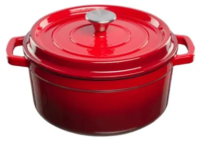 Image de Casserole émaillée en fonte, 3,5 litres