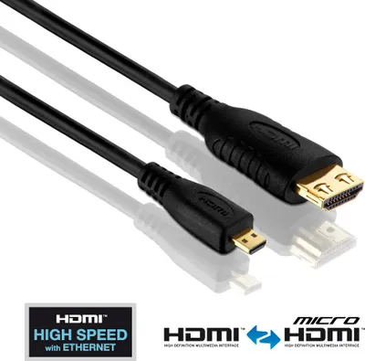 Image de Câble PureLink HDMI/Micro HDMI - PureInstall 1.00m
