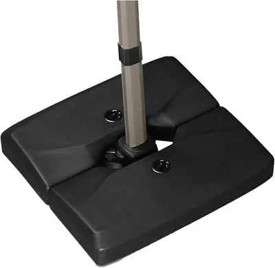 Imagen del producto de Soporte para sombrilla HLRB90. Se puede llenar con agua o arena