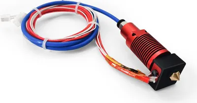 Zdjęcie produktu dla 24V zmontowany zestaw gorącego końca ekstrudera 0,4 mm dysza blok grzewczy silikonowa osłona kompatybilna z drukarką 3D Creality CR-10S Pro