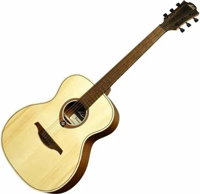 Zdjęcie produktu dla LAG Tramontane T70A Natural Satin Gitara akustyczna Jumbo