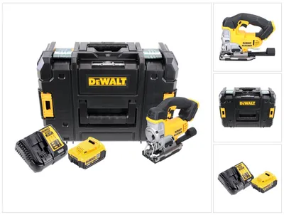 Zdjęcie produktu dla Wyrzynarka akumulatorowa DeWalt DCS 331 M1 18 V + 1x akumulator 4,0 Ah + ładowarka + TSTAK