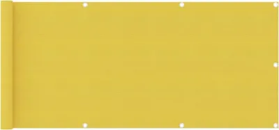 Obrázek produktu pro Balkonová zástěna žlutá 75 x 500 cm HDPE