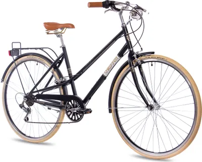 Produktbild von 28 Zoll Citybike CHRISSON OLD CITY 6G SHIMANO Tourney schwarz matt