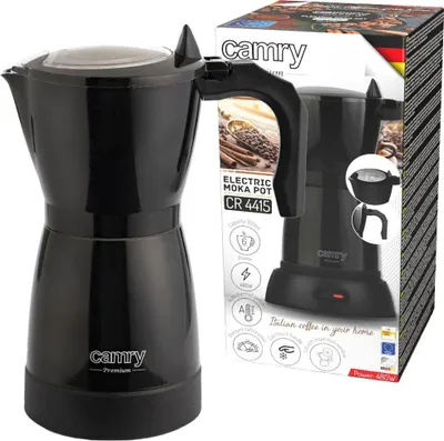 Obrázek produktu pro Camry | Moka kávovar | CR 4415b | 480 W | Černá