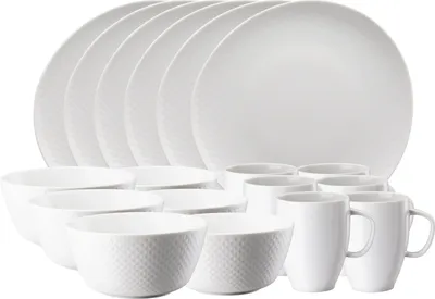 Produktbild von Rosenthal Junto Weiss Frühstücksset 18tlg