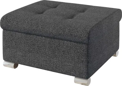 Produktbild von MIRJAN24 Polsterhocker Niko Klein, Stilvoll Sitzhocker vom Hersteller, Moderne Hocker (Farbe: Sicuro 80)