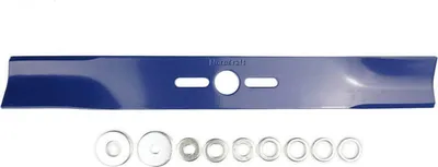 Produktbild von T4 Universalklinge gerade mit Unterlegscheiben (45,1 cm) für Rasenmäher