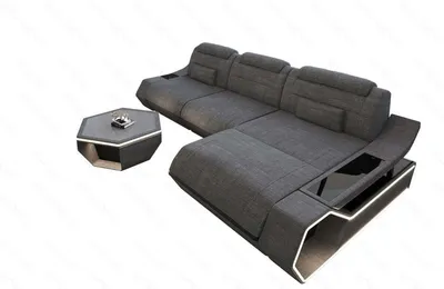 Produktbild von Ecksofa Toscano L-Form Stoff