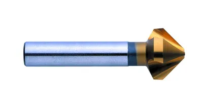 Produktbild von Exact Kegel- und Entgratsenker 90° 25,0mm DIN335C HSS TiN plus6 05562 Countersink 25 mm HSS TiN Cylinder shank 1 pc(s)