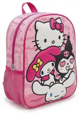 Obrázok produktu pre Batoh Hello Kitty a priatelia, 3D, 30 cm