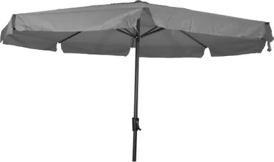 Produktbild von Lesli Living Sonnenschirm "Libra Grey" Grau Ø 3,5 m mit UV-Schutz 30+