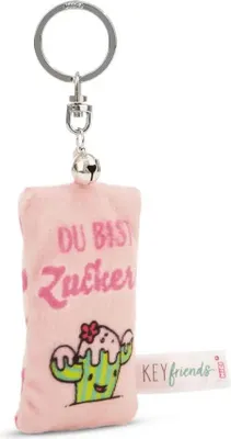 Produktbild von nici Schlüsselanhänger Mini Plüschkissen ''Du bist Zucker!'' m. Glöckchen Sonstige