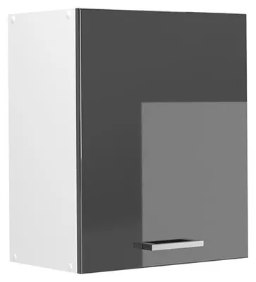 Produktbild von Hängeschrank Vicco R-Line Anthrazit Hochglanz/Weiß 50 cm, Model 70016