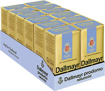 Produktbild von Dallmayr - Prodomo Naturmild Gemahlener Kaffee - 12x 500g