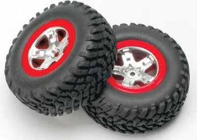 Obrázek produktu pro Pneumatika Traxxas + zadní ráfek