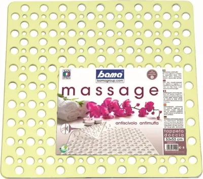 Produktbild von BAMA Anti-Rutsch-Duschmatte DOCCIA, beige