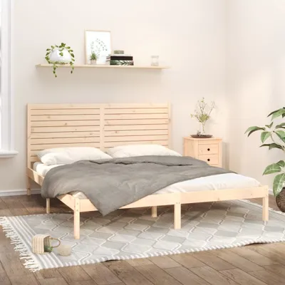 Obrázek produktu pro Maison Exclusive - Rám postele masivní dřevo 180 x 200 cm Super King Size
