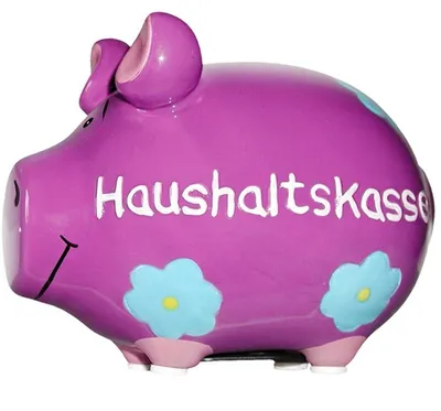 Produktbild von Wurm KG SPARSCHWEIN KLEIN HAUSHALTSKASSE HAUSHALTSKASSE