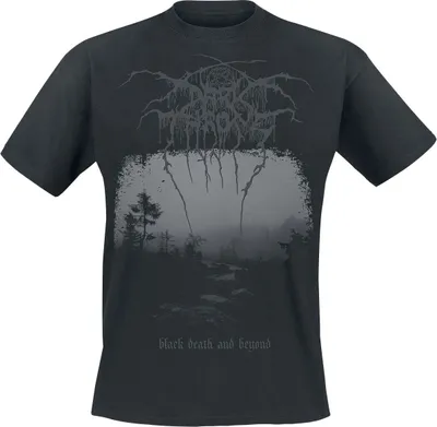 Produktbild von Darkthrone T-Shirt Herren Black death and beyond schwarz L
