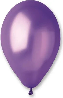 Zdjęcie produktu dla Balony metaliczne Fioletowe, GM110, 30 cm, 100 szt.