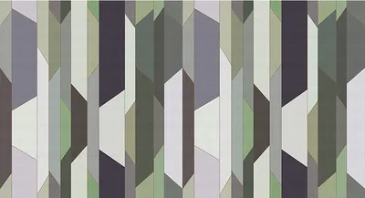 Produktbild von Tadessi Fototapete | Abstrakt | 5.00 m x 2.70 m | Grün | Creme | Wandbild | Digitaldruck