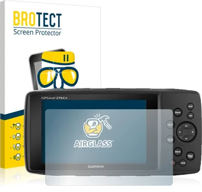 Produktbild von BROTECT Schutzglas für Garmin GPSMAP 276Cx Schutzfolie Panzer Folie Glas Display Schutz klar