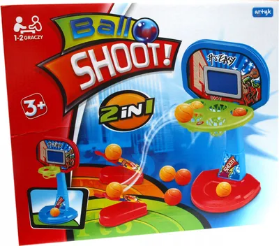 Produktbild von Artyk Geschicklichkeitsspiel Basketball Zielwerfen