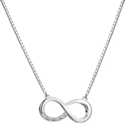 Produktbild von Hot Diamonds Infinity Pendant DP910 Damenhalskette