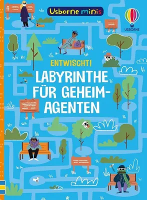 Immagine prodotto di VERLAG: USBORNE VERLAG Usborne Minis: Entwischt! Labyrinthe für Geheimagenten