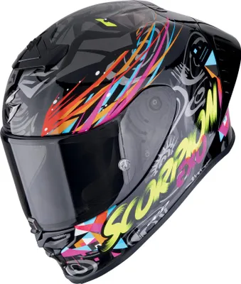 Immagine prodotto di Casco Scorpion EXO R1 Evo II Air Savage, nero/blu/giallo, L (59/60)