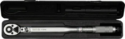 Imagen del producto de Llave dinamométrica de 1/2" con un rango de 42–210 Nm y certificación GS