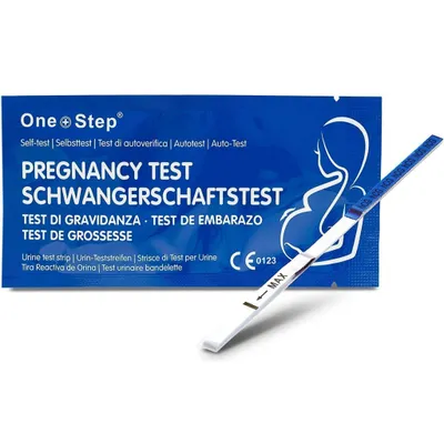 Produktbild von One+Step Blue Line ultraempfindlicher Schwangerschaftstest - Frühtest 10 miu/ml - 10 Stück