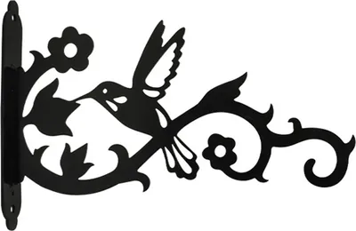Produktbild von An der Wand montierte Pflanzenhänger, robuste Wandhaken, Metallhaken für den Außenbereich, Hängepflanzenhalterungen für Laternen, Blumentöpfe, Vogelhäuschen