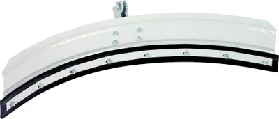 Immagine prodotto di Kerbl Kot- u. Gülleschieber Mistschieber halbrund, Stahl pulverbeschichtet, 66cm