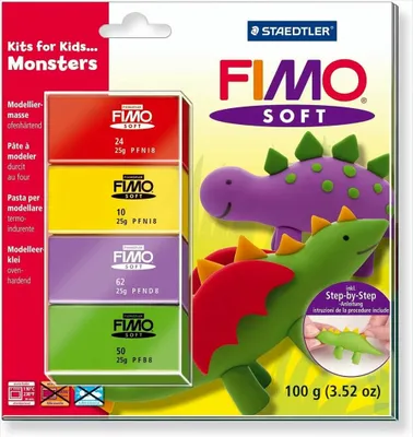 Produktbild von FIMO soft Bastelset Monster