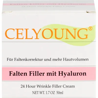 Zdjęcie produktu dla CELYOUNG Wypełniacz zmarszczek z kremem hialuronowym, krem 50 ml