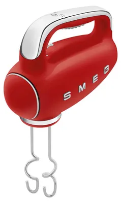 Image de Batteur électrique 250w rouge - Smeg - HMF01RDEU - années 50