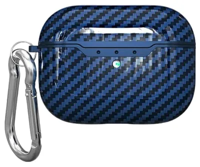 Obrázok produktu pre Beline Airpods Karbónový Kryt Airpods Pro 2 Modrý /Blue