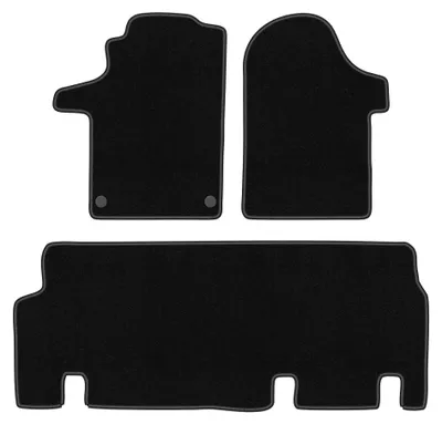 Immagine prodotto di Tappetini in moquette per Mercedes Vito W447 2014- (commerciale) – set 4 pezzi, neri, su misura – Wielganizator BASIC