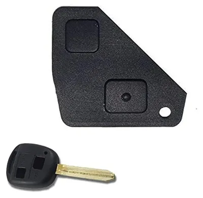 Productafbeelding van Sleutelbehuizing Vervanging - Afstandsbediening Omhulsel - Auto Onderhoud - Eenvoudige Omzetting - 4.5 x 1 x 4.5 cm - Zwart