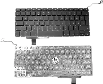 Zdjęcie produktu dla PL - Klawiatura Klawiatura bez podświetlenia kompatybilna z MacBook Pro 17" Mid 2011 A1297