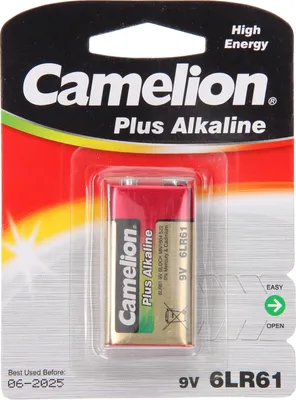 Produktbild von 9V Alkali Blister Camelio, 1Stück