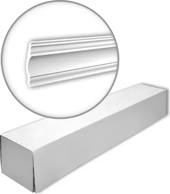 Produktbild von Profhome 150139 Eckleisten 1 Karton SET mit 12 Stuckleisten | 24 m